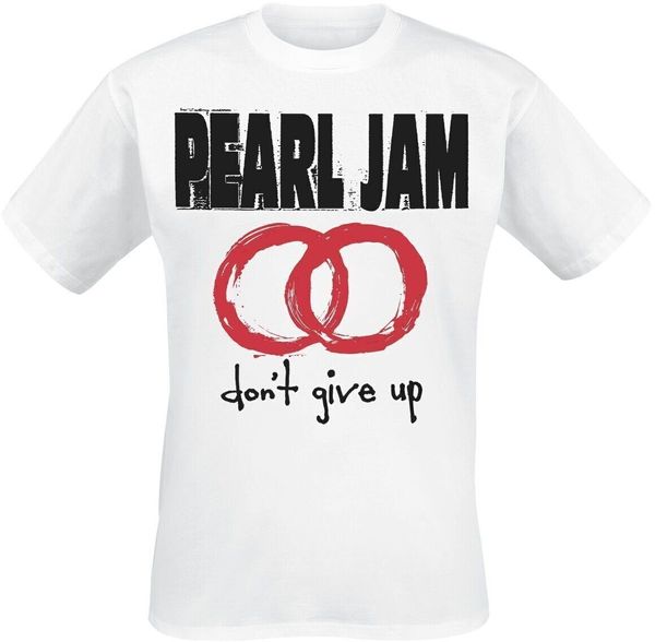 Pearl Jam Pearl Jam Majica Don't Give Up Unisex White XL