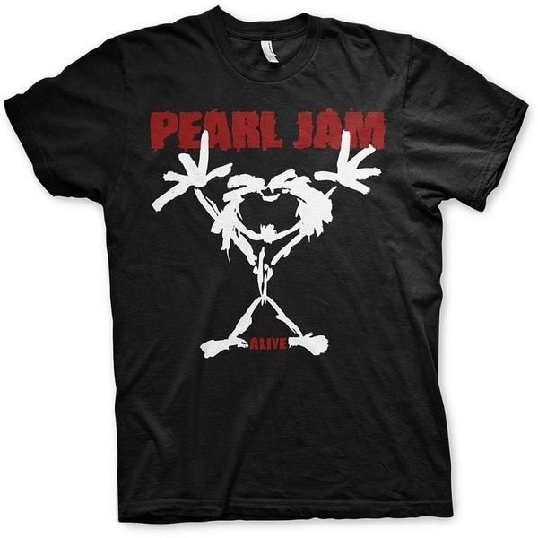 Pearl Jam Pearl Jam Majica Stickman Unisex Black L