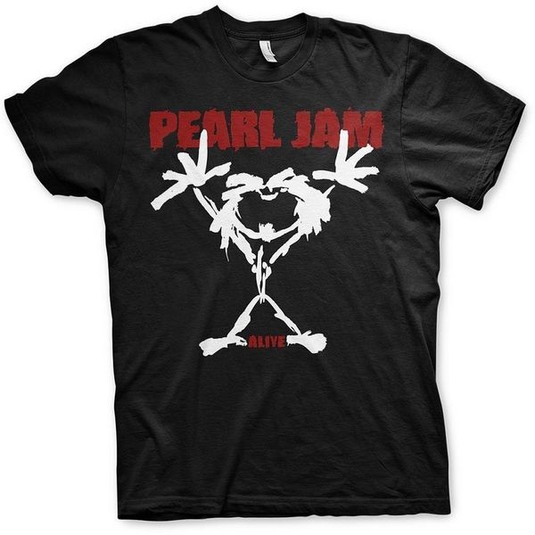 Pearl Jam Pearl Jam Majica Stickman Unisex Black M