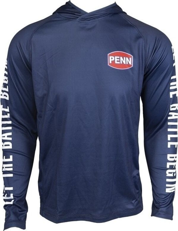 Penn Penn Majica Pro Hooded Jersey Marine Blue L