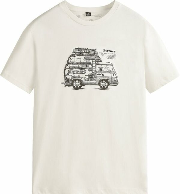 Picture Picture D&S Dogtravel Tee Natural White S Majica