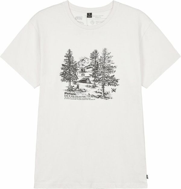 Picture Picture D&S Wootent Tee Natural White S Majica