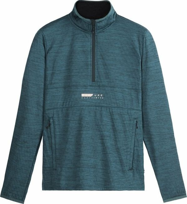 Picture Picture Tahita 1/4 Grid Fleece Women Deep Water L Pulover na prostem