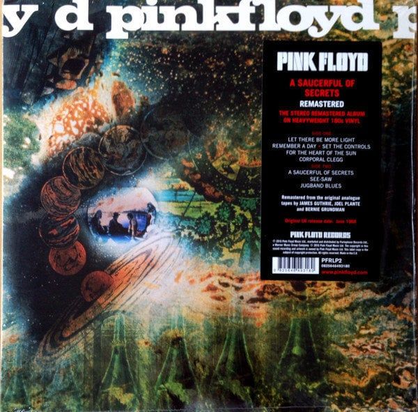 Pink Floyd Pink Floyd - A Saucerful Of Secrets - 2011 Remastered (LP)