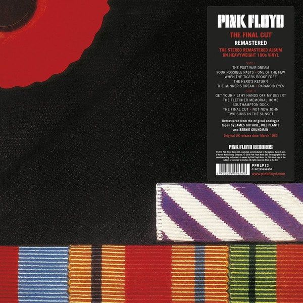 Pink Floyd Pink Floyd - Final Cut (2011 Remastered) (LP)