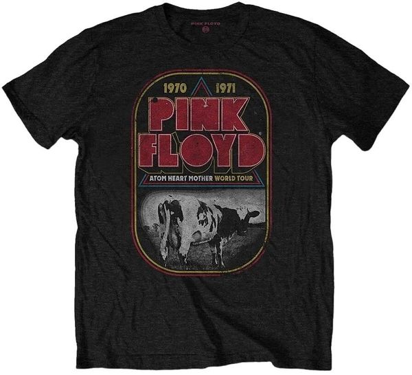 Pink Floyd Pink Floyd Majica AHM Tour Unisex Black 2XL