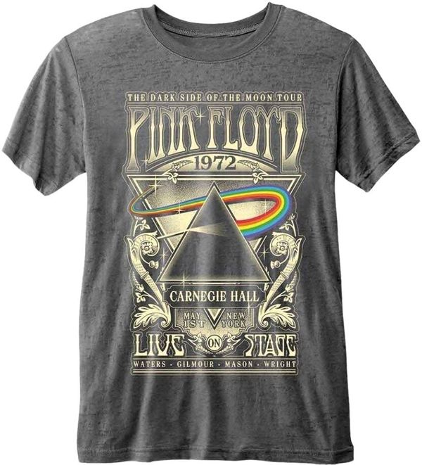 Pink Floyd Pink Floyd Majica Carnegie Hall Unisex Charcoal Grey L