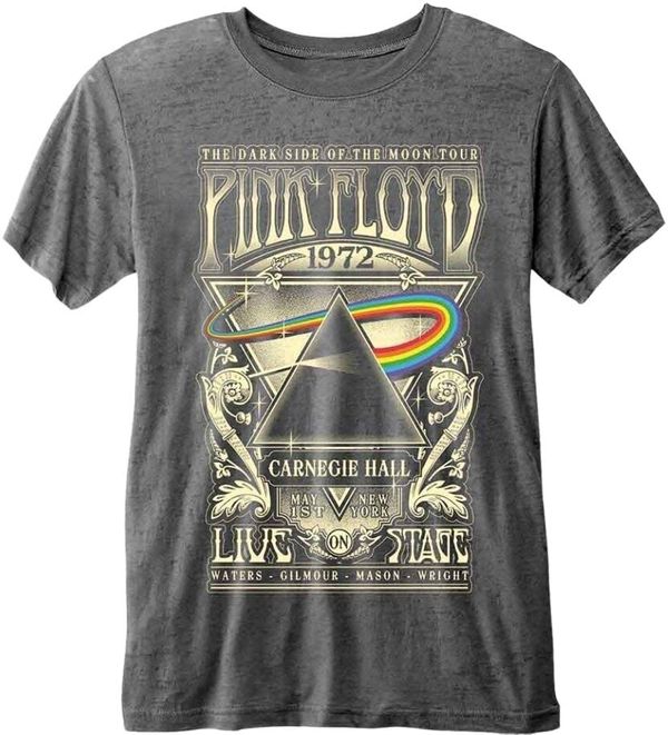 Pink Floyd Pink Floyd Majica Carnegie Hall Unisex Charcoal Grey M
