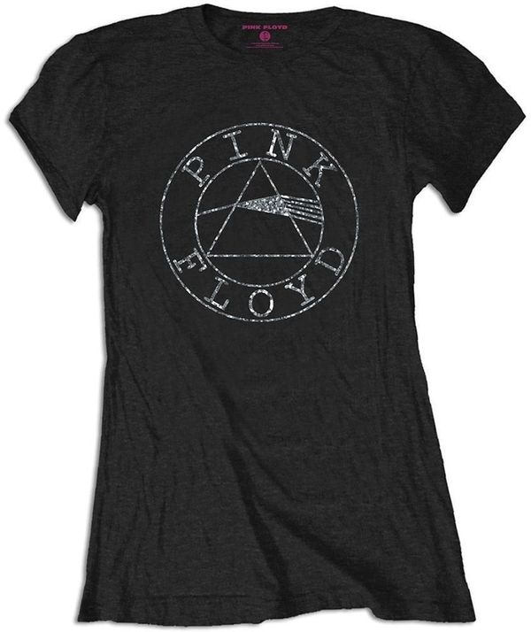 Pink Floyd Pink Floyd Majica Circle Logo Womens Black L