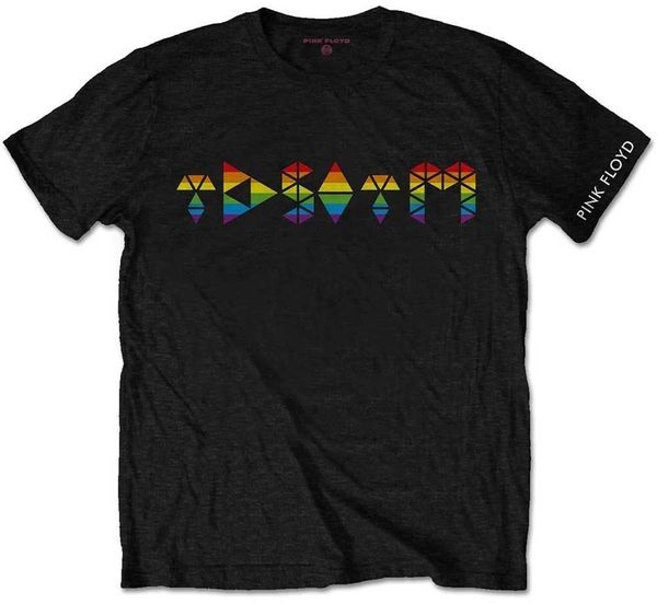 Pink Floyd Pink Floyd Majica Dark Side Prism Initials Unisex Black L