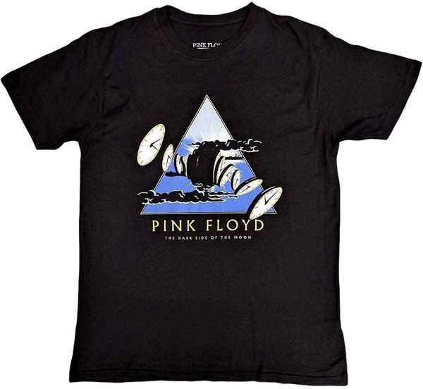 Pink Floyd Pink Floyd Majica Melting Clocks Unisex Black 2XL