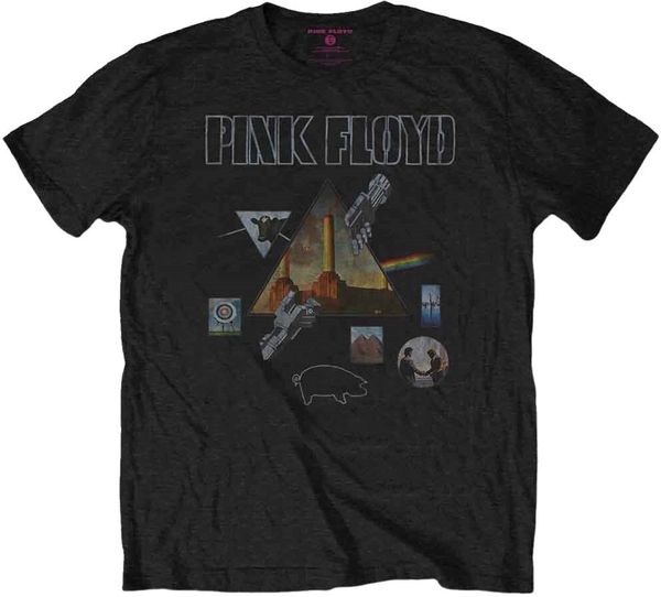 Pink Floyd Pink Floyd Majica Montage Unisex Black L