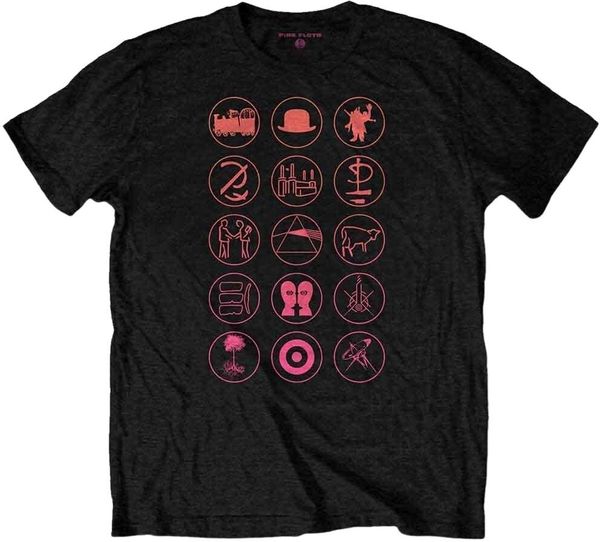 Pink Floyd Pink Floyd Majica Symbols Unisex Black L