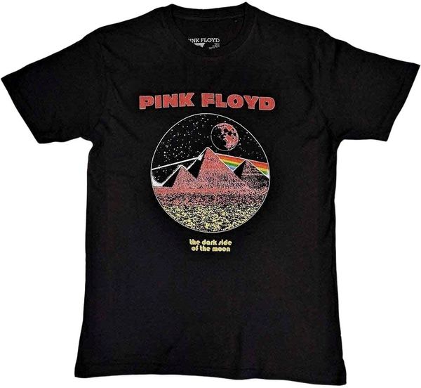 Pink Floyd Pink Floyd Majica Vintage Pyramids Unisex Black 2XL