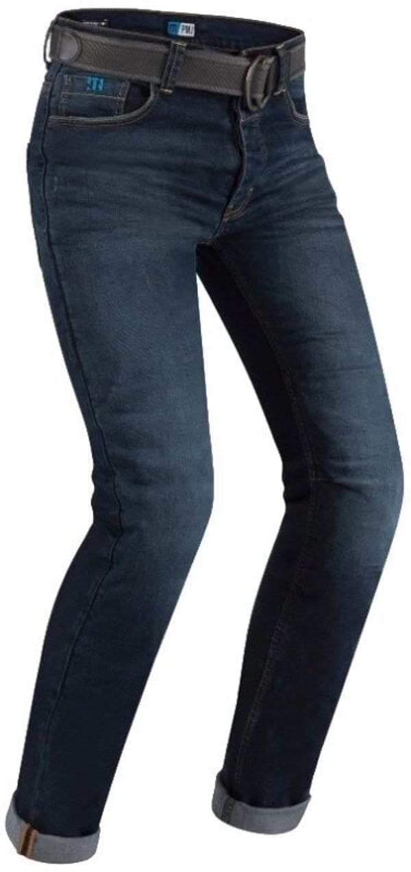 PMJ PMJ Caferacer Blue 36 Motoristične jeans hlače