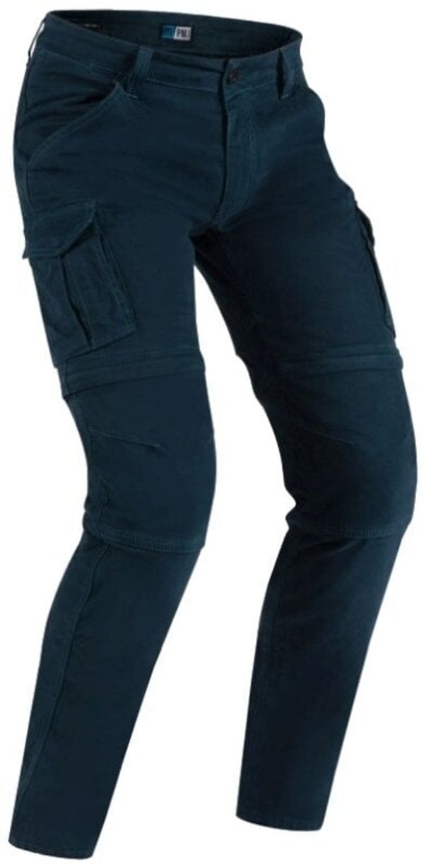 PMJ PMJ Santiago Zip Blue 34 Motoristične jeans hlače