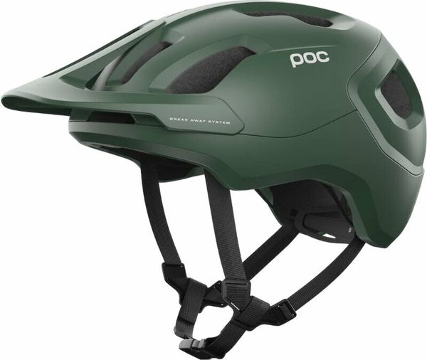 POC POC Axion Epidote Green Matt 48-52 Kolesarska čelada