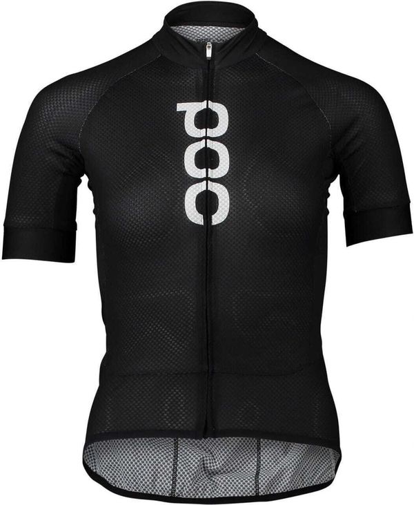 POC POC Essential Road Women's Logo Jersey Jersey Uranium Black/Hydrogen White M