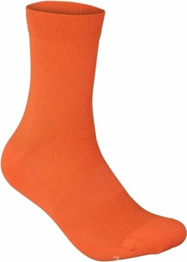POC POC Fluo Sock Fluorescent Orange L Kolesarske nogavice