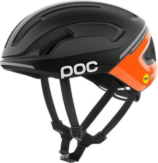 POC POC Omne Beacon MIPS Fluorescent Orange AVIP/Uranium Black Matt 50-56 Kolesarska čelada