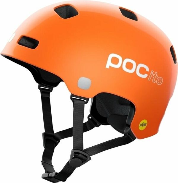 POC POC POCito Crane MIPS Fluorescent Orange 51-54 Otroška kolesarska čelada