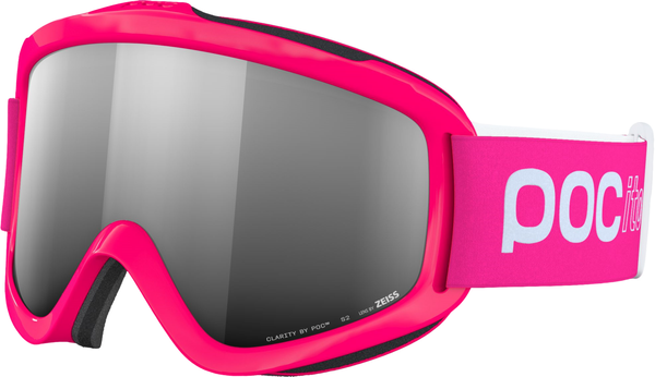 POC POC POCito Iris Fluorescent Pink/Partly Sunny Silver Smučarska očala