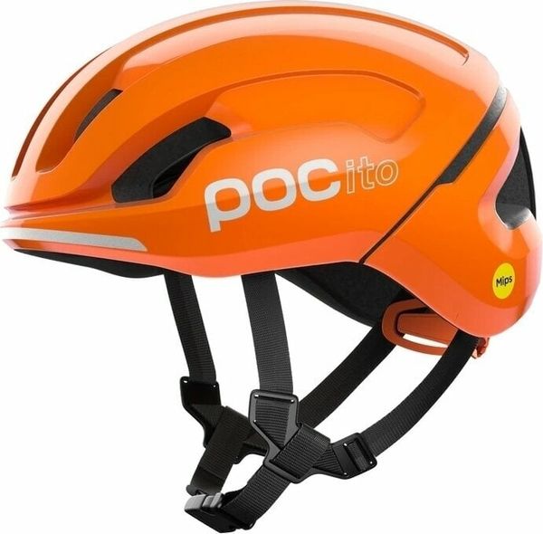 POC POC POCito Omne MIPS Fluorescent Orange 48-52 Otroška kolesarska čelada