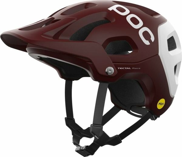 POC POC Tectal Race MIPS Garnet Red/Hydrogen White Matt 51-54 Kolesarska čelada