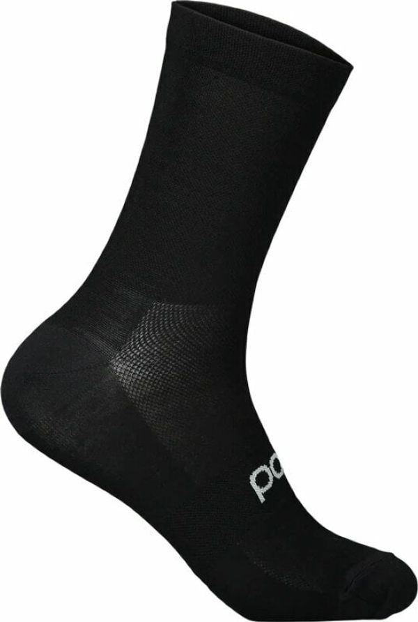 POC POC Zephyr Merino Mid Sock Uranium Black L Kolesarske nogavice