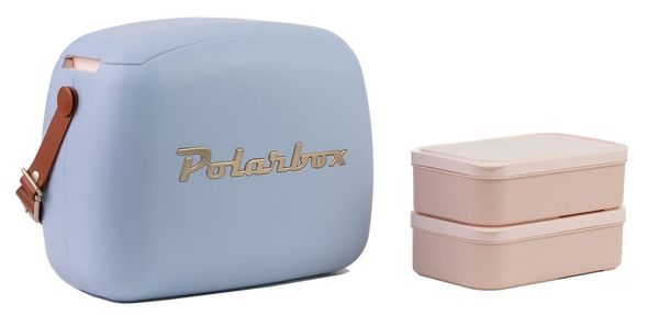 Polarbox Polarbox Urban Retro Cooler Bag 6L Bruma Gold