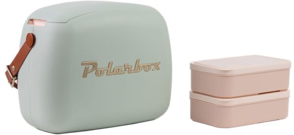Polarbox Polarbox Urban Retro Cooler Bag 6L Matcha Gold