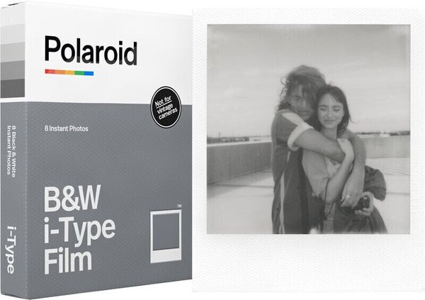 Polaroid Polaroid i-Type Film Black & White 8 kos. foto papir