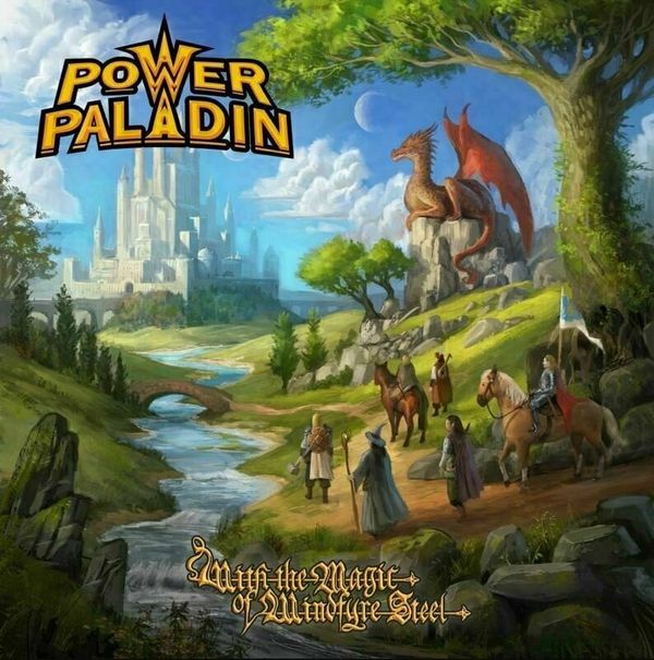 Power Paladin Power Paladin - With The Magic Of Windfyre Steel (Red & Transparent White Vinyl) (LP)