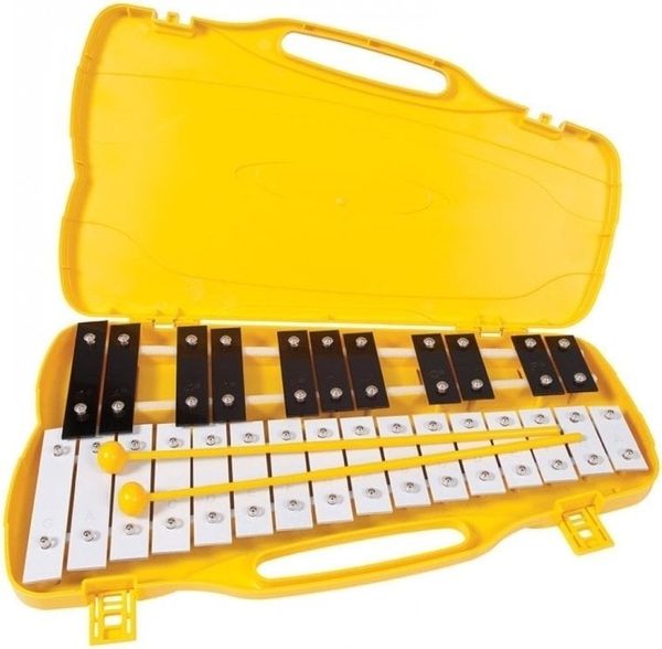 PP World PP World 27 Note Glockenspiel Black/White Metal Keys