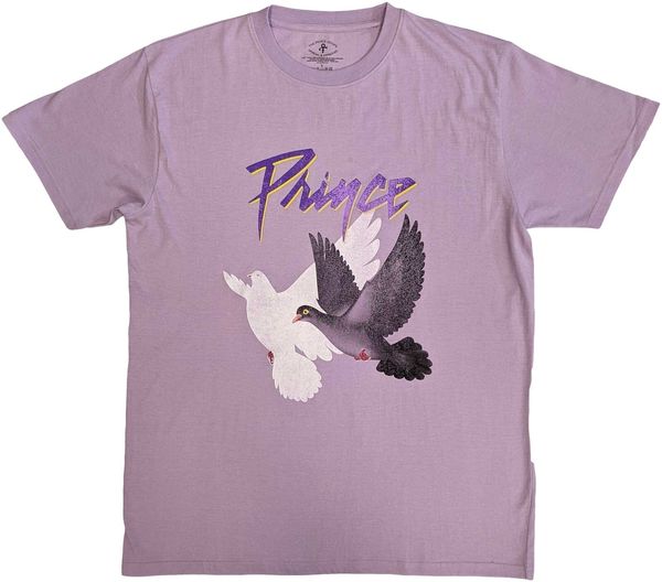 Prince Prince Majica Doves Distressed Unisex Purple 2XL