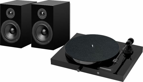 Pro-Ject Pro-Ject Juke Box E1 + Speaker Box 5 OM5e High Gloss Black