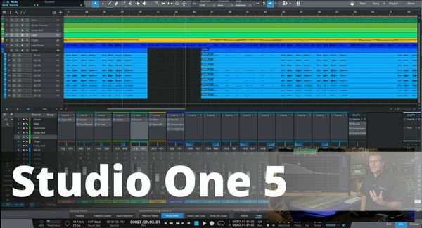 ProAudioEXP ProAudioEXP Presonus Studio One 5 Video Training Course (Digitalni izdelek)