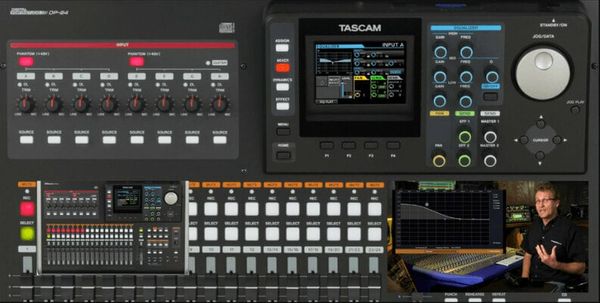 ProAudioEXP ProAudioEXP Tascam DP24/DP32 Video Training Course (Digitalni izdelek)