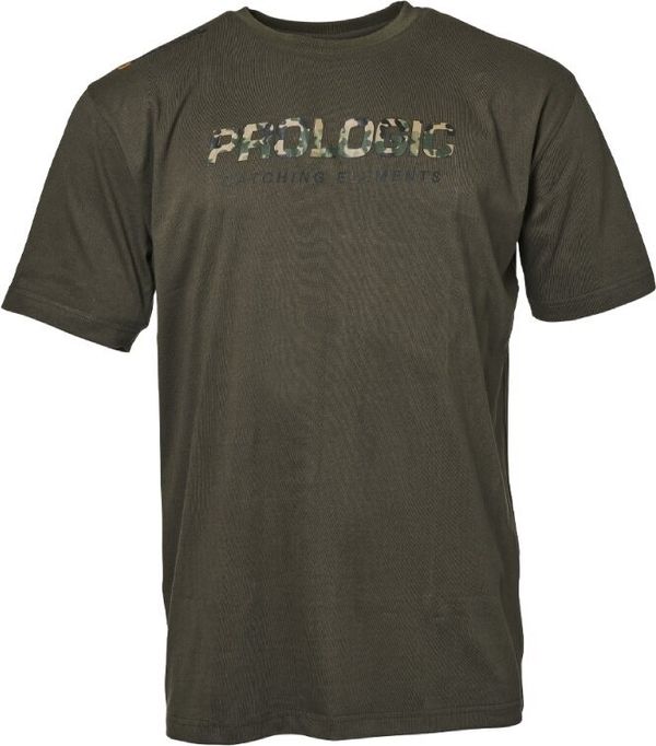 Prologic Prologic Majica Camo Letter T-Shirt Olive Green 2XL