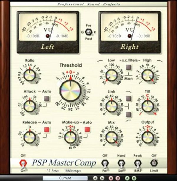 PSP AUDIOWARE PSP AUDIOWARE MasterComp (Digitalni izdelek)