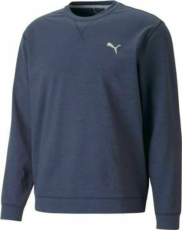 Puma Puma Cloudspun Heather Crewneck Navy Blazer Heather S Pulover