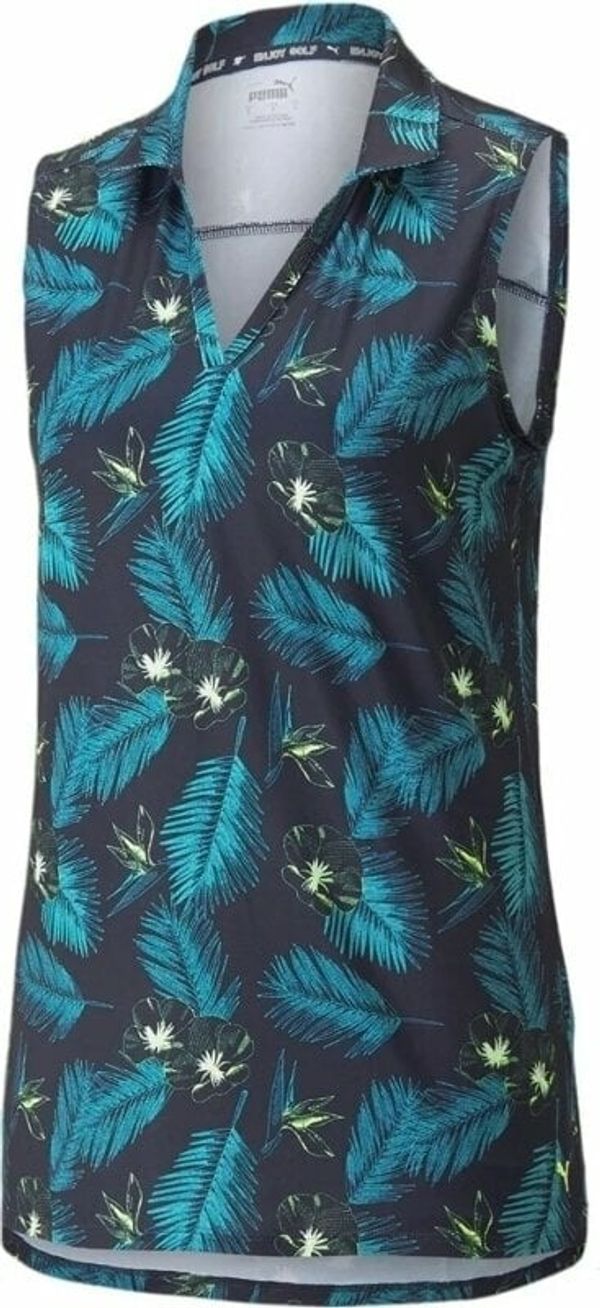 Puma Puma Cloudspun Paradise Sleeveless Navy Blazer/Porcelain L Polo majice