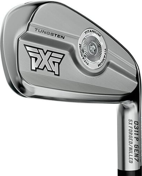 PXG PXG GEN7 0311P Double Chrome Desna roka 5-PW Regular Graphite Golf palica - železa