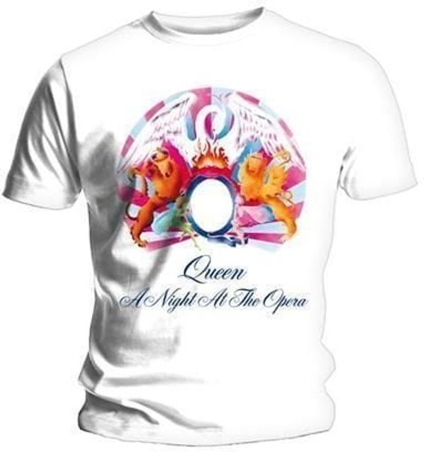 Queen Queen Majica A Night At The Opera Unisex White M