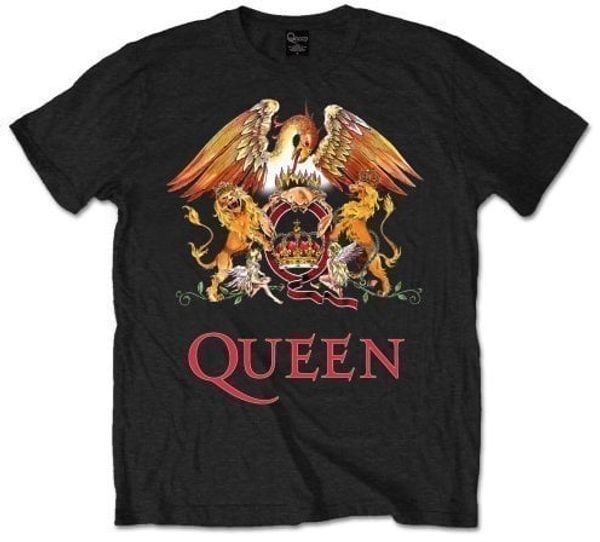 Queen Queen Majica Classic Crest Unisex Black M