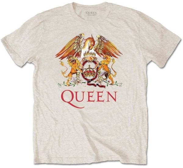 Queen Queen Majica Classic Crest Unisex Sand 2XL