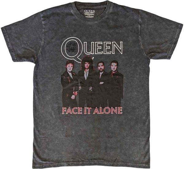 Queen Queen Majica Face it Alone Band Unisex Black L