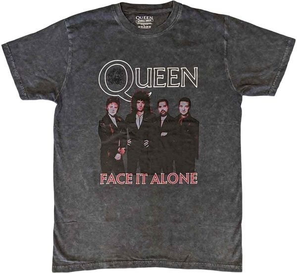 Queen Queen Majica Face it Alone Band Unisex Black XL