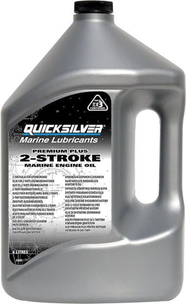 Quicksilver Quicksilver Premium Plus TwoStroke Outboard Engine Oil 4 L