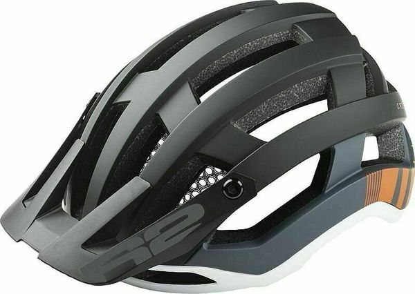 R2 R2 Cross Helmet Black/Gray/White/Orange L Kolesarska čelada